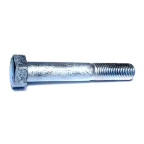 1-1/4" x 8" Zinc Grade 5 Hex Cap Screws (2 pcs.)