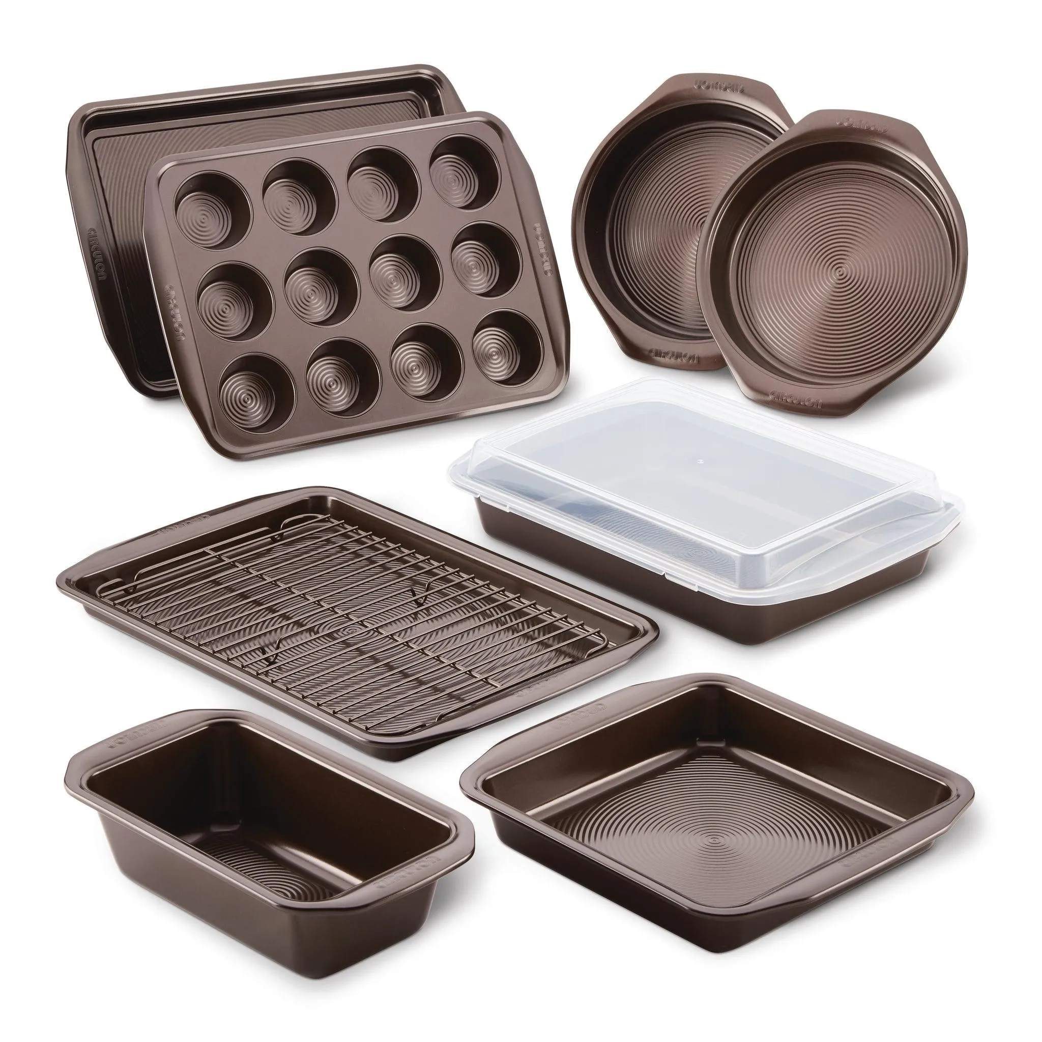 10-Piece Nonstick Bakeware Set