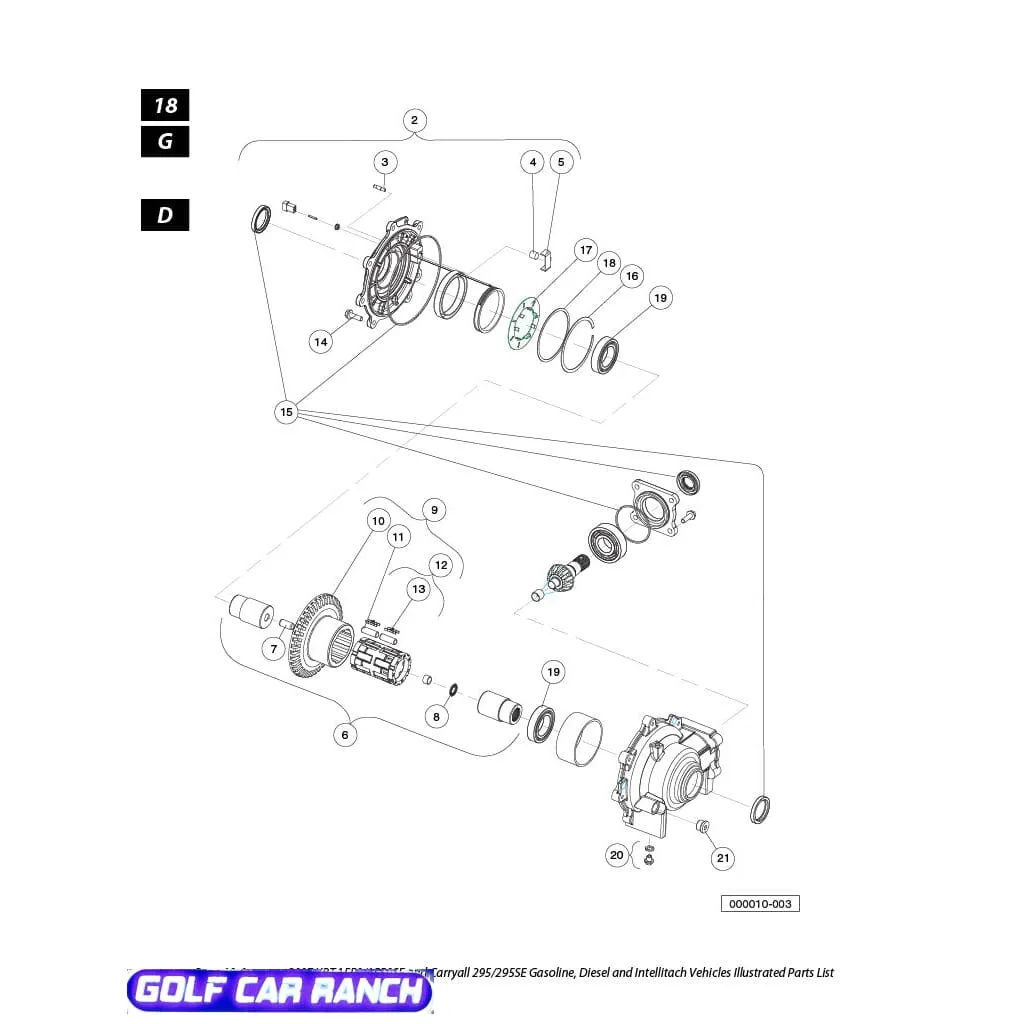 102438601 KIT, MINOR REPAIR CLUB CAR