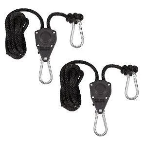 1/8'' Rope Ratcheting Light Hangers (2 pc.)