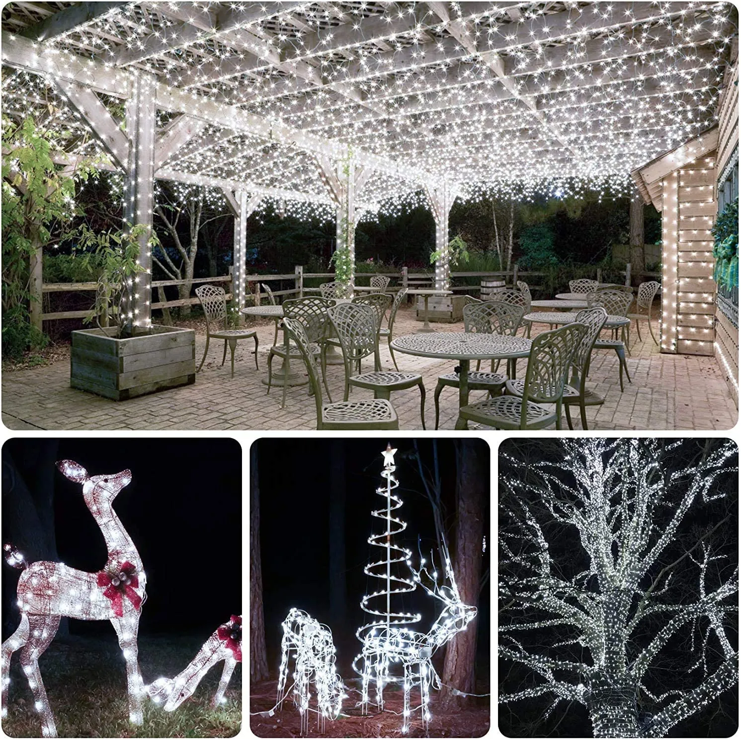 20 LEDs 7ft Battery Operated LED Fairy String Lights