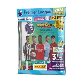 2023-24 Panini Adrenalyn XL Plus Premier League Cards Starter Pack (Album, Gameboard, 24 Cards   LE)