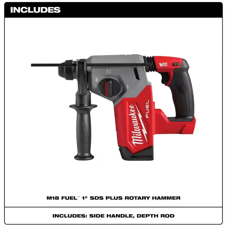 2912-20 Milwaukee M18 Fuel 1" SDS Rotary Hammer (Tool Only)