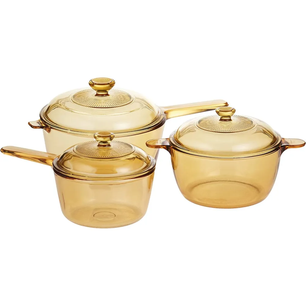 6Pcs Saucepan/ Cookpot  (Vs-337)