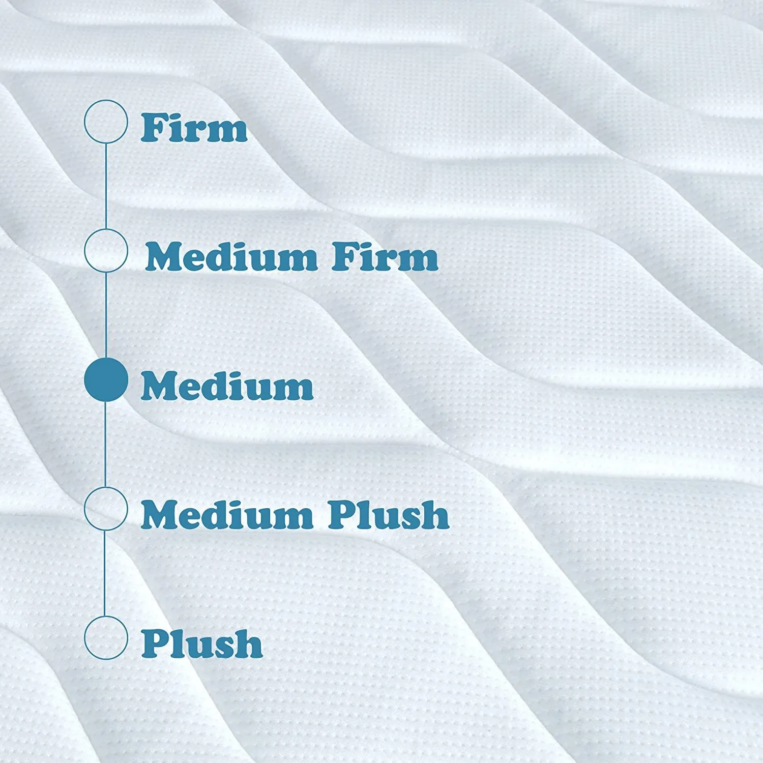 6" Medium Innerspring Hybrid Mattress