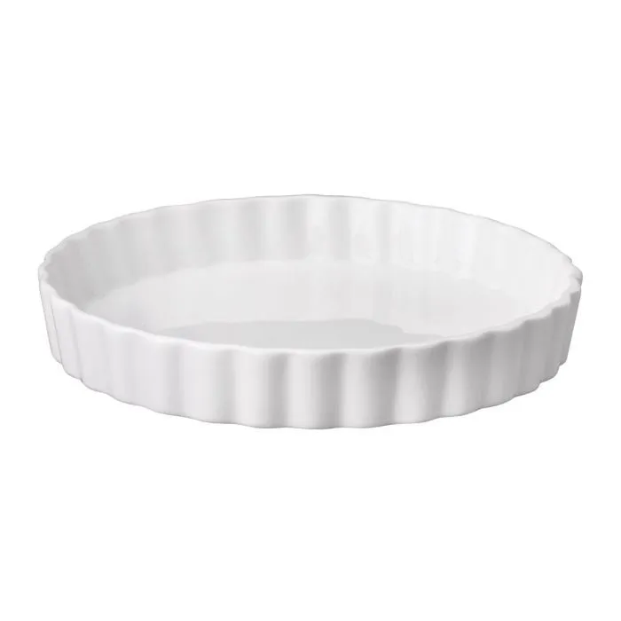 8" Porcelain Quiche pan