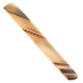 Abbeyhorn Ox Horn Double-Tooth 165mm Medium Comb