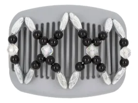 African Butterfly Hair Comb - Dalena Gray 42