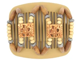 African Butterfly Hair Comb - Dupla Blonde 72