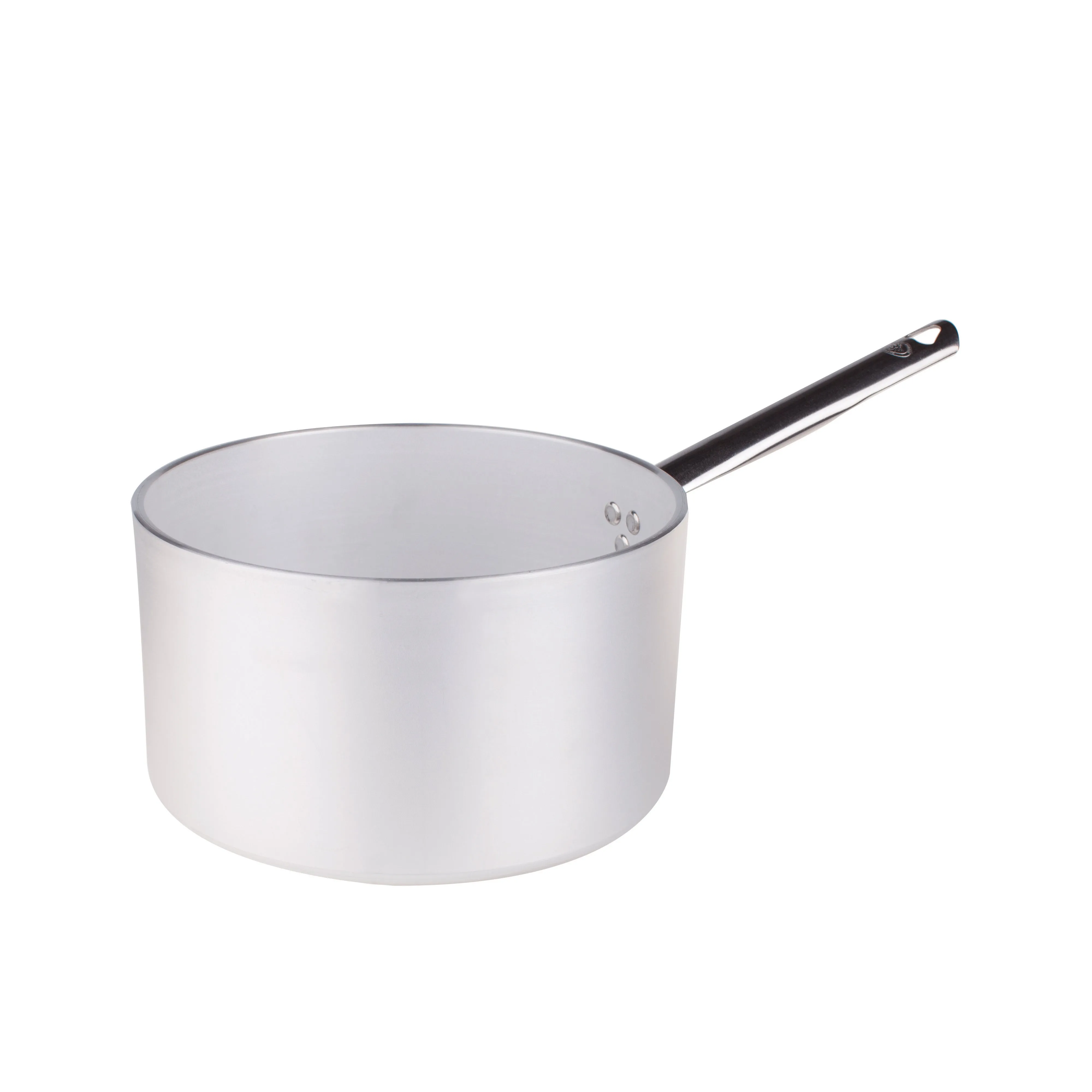 Agnelli Aluminum 5mm Saucepan With Stainless Steel Handle, 5.9-Quart