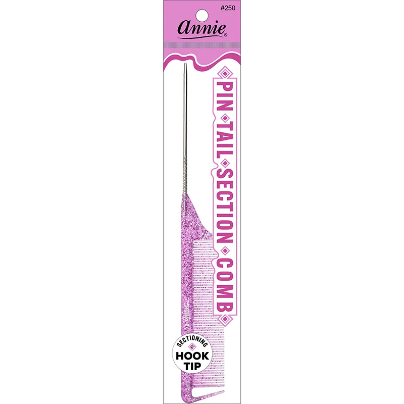 Annie Luminous Pin Tail Section Comb Asst Colors