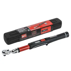 ARES 43007 - 3/8-Inch Drive Flex Head Electronic Digital Torque and Torque Angle Wrench