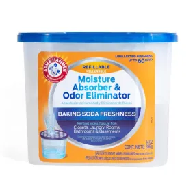 Arm & Hammer No Scent Moisture Absorber and Odor Eliminator 14 oz