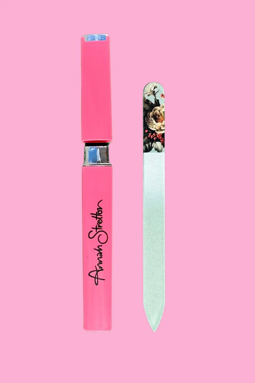 AS Glass Nail File - Cerise