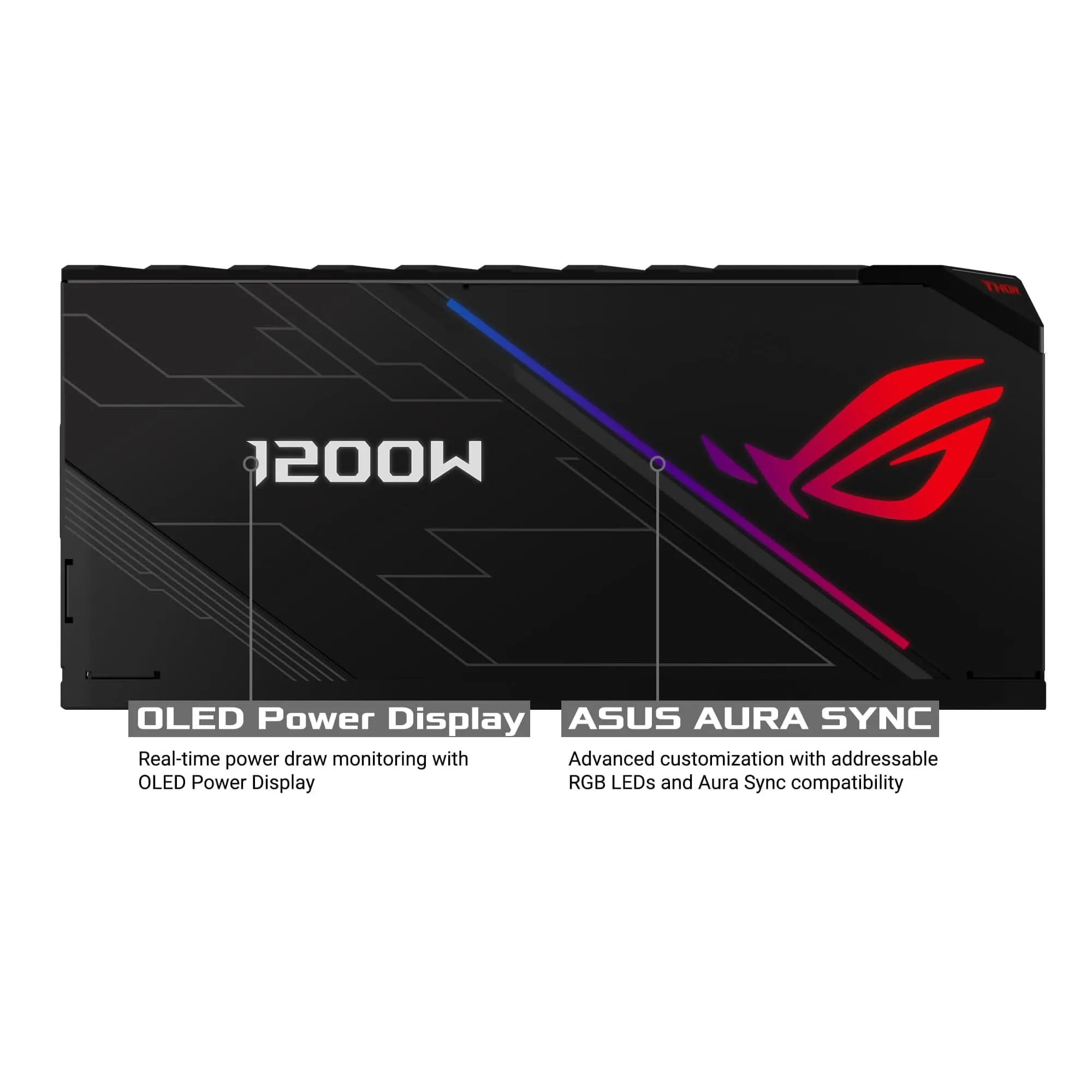 ASUS ROG THOR 1200W 1200P 80 PLUS PLATINUM FULLY MODULAR SMPS