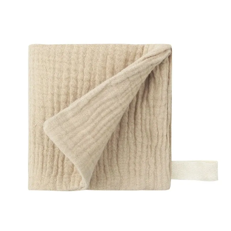 Baby Washcloths Natural Muslin Cotton Newborn Face Towels 9x9inch Kindergarten