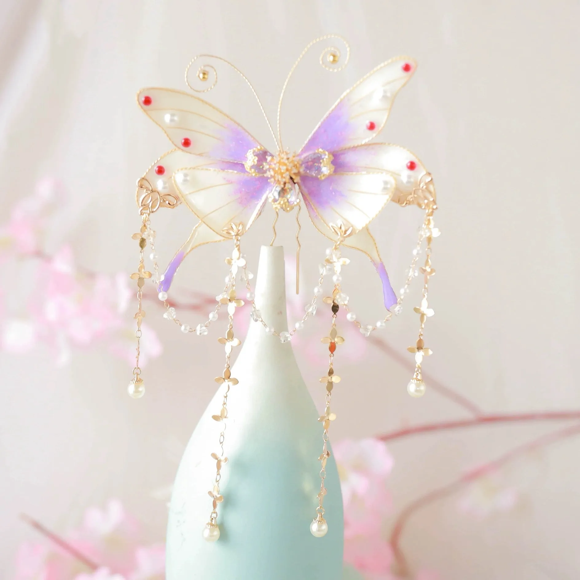 Back Hair Pin: Fantasia