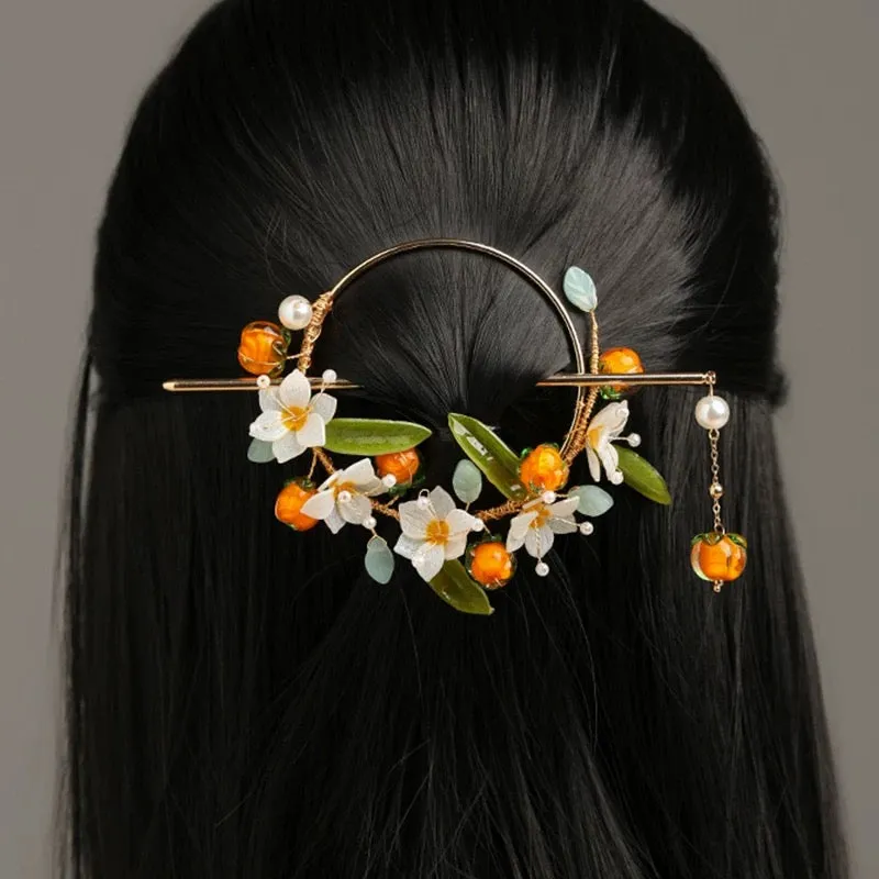 Back Hair Pin: Mandarin