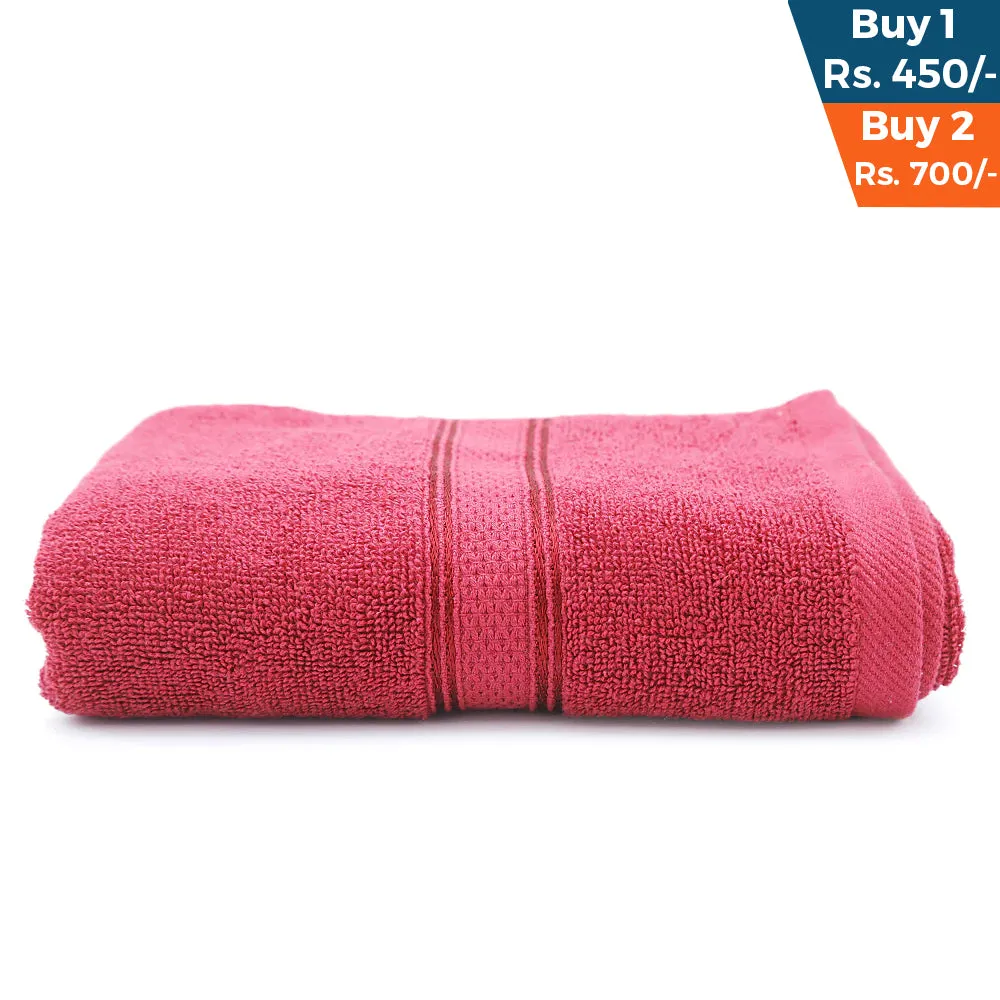 Bath Towel - Red