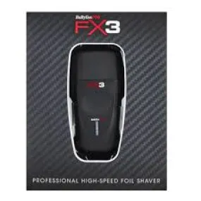 BaylissPRO FX3 Foil Shaver Black