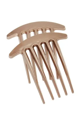 Belle Five Tooth Interlocking Comb Pair