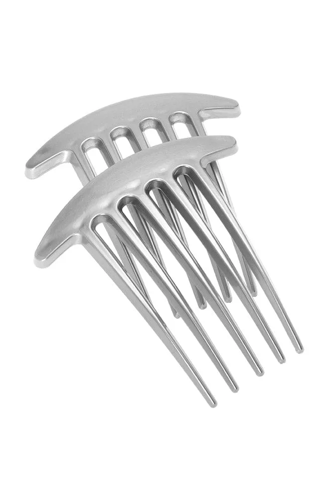 Belle Five Tooth Interlocking Comb Pair