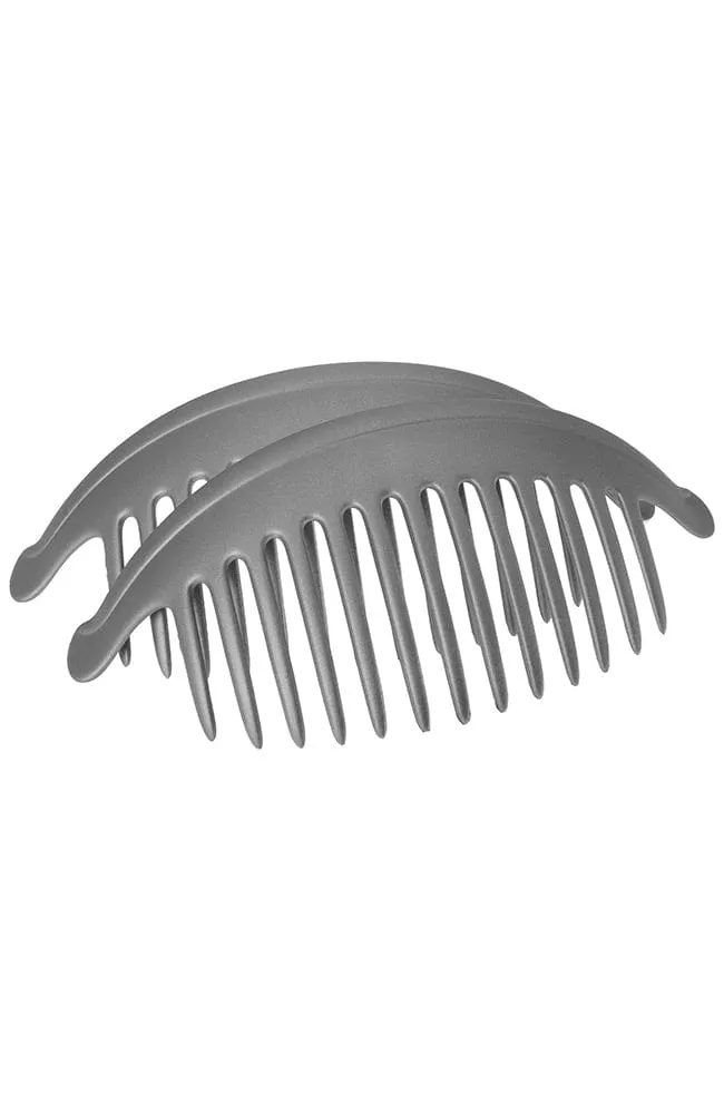 Belle Large Interlocking Comb Pair - Matte