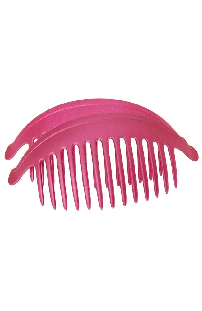 Belle Large Interlocking Comb Pair - Matte