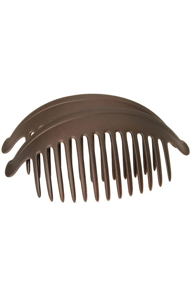 Belle Large Interlocking Comb Pair - Matte