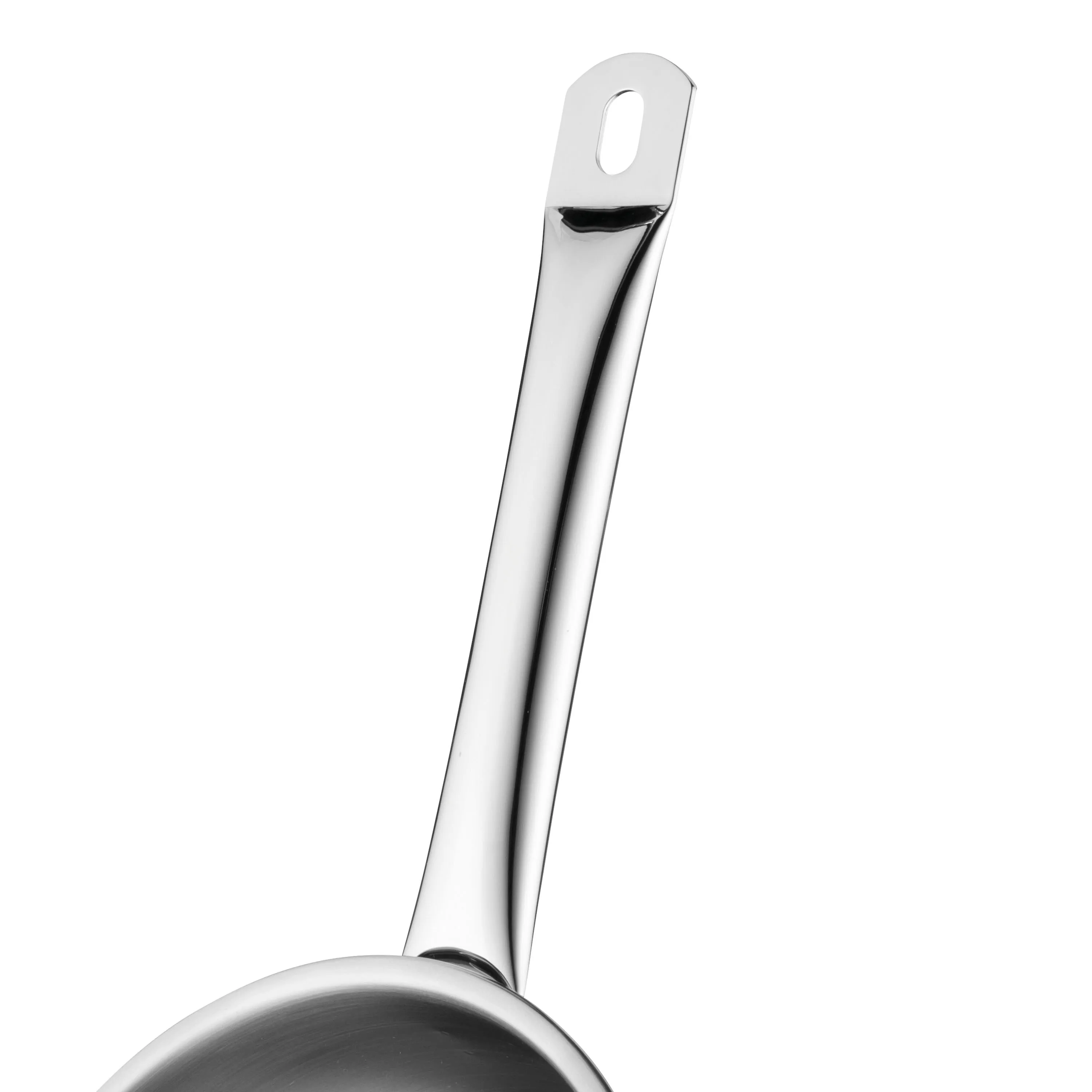 BergHOFF Comfort 18/10 Stainless Steel 6.25" Saucepan 1.7Qt., Long Handle, Glass Lid