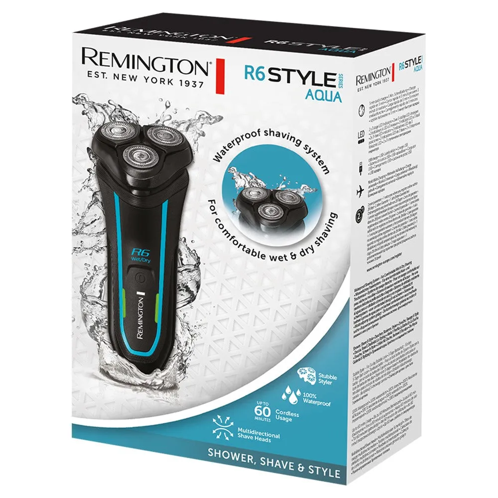 BF REMINGTON R6 STYLES SERIES AQUA ROTARY SHAVER 