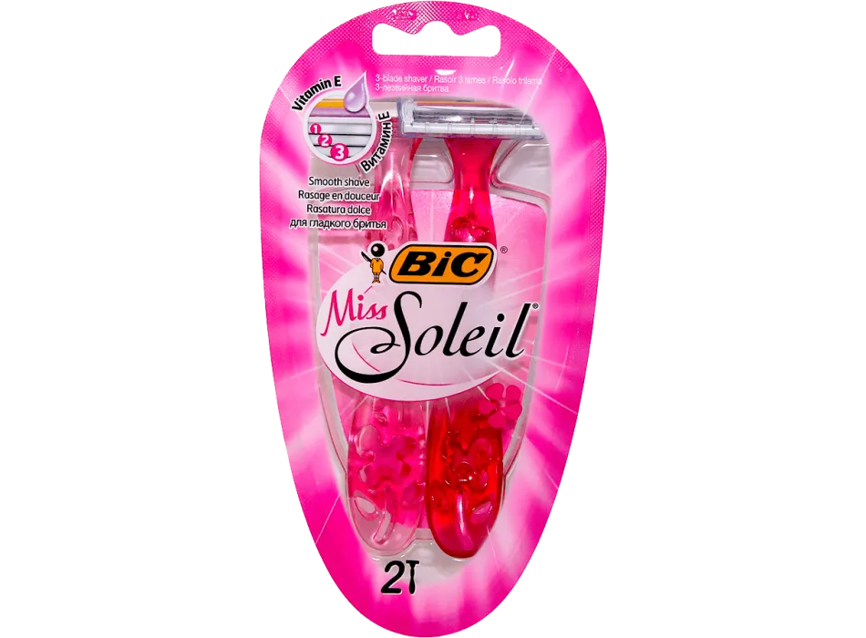 BIC Miss Sociel 2Pcs Blister Pack