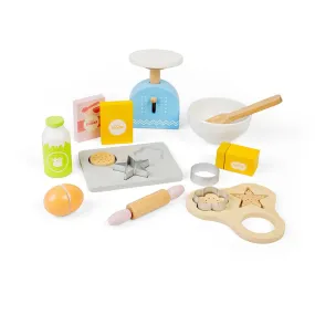 Bigjigs Toys Wooden Baking Cookies Role Play Set