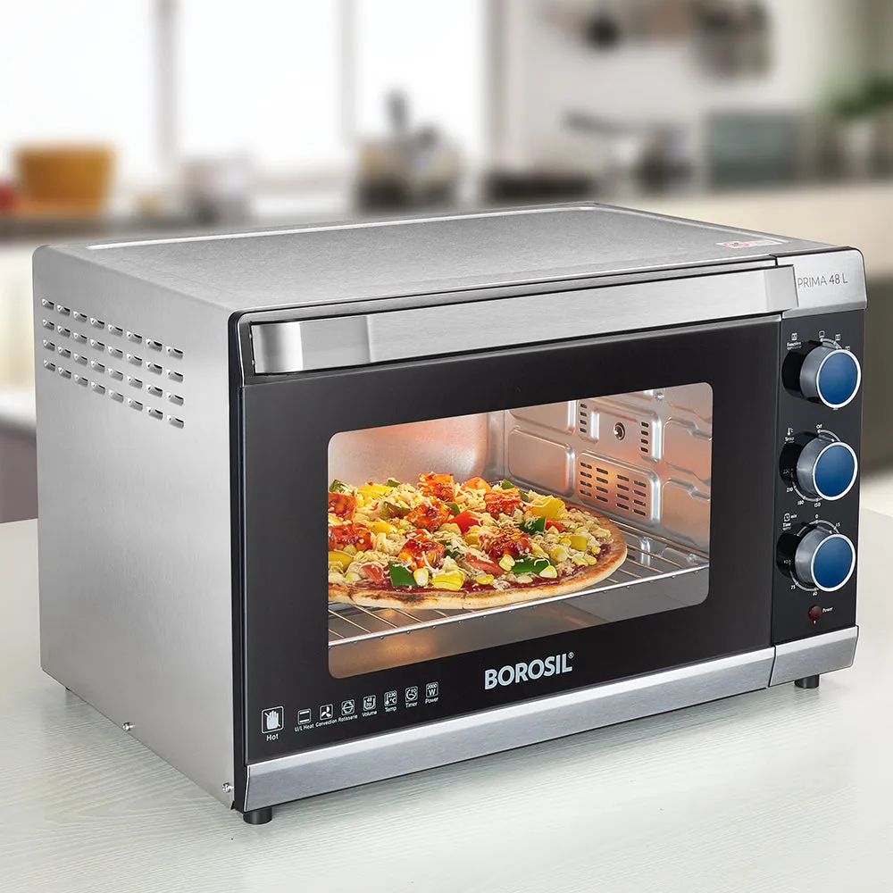 Borosil Prima 48L Oven Toaster Griller (OTG)