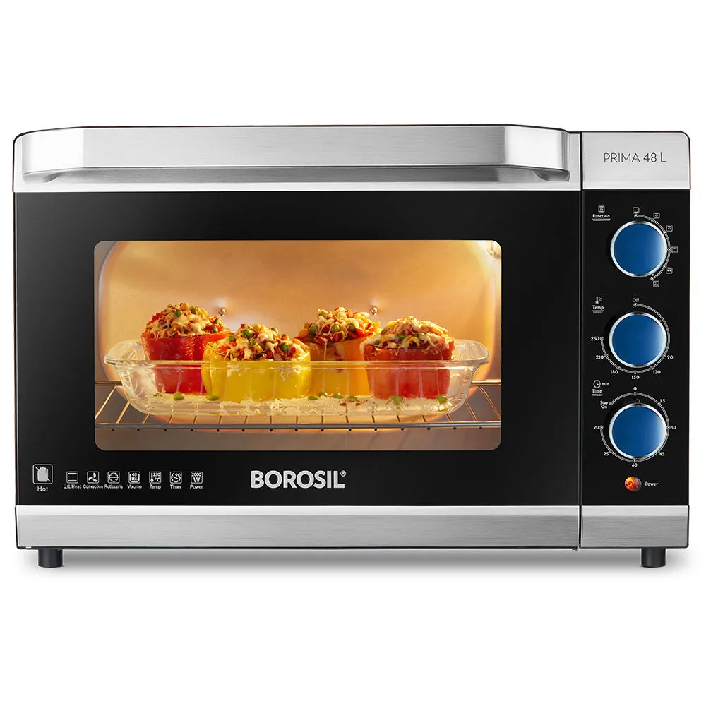 Borosil Prima 48L Oven Toaster Griller (OTG)