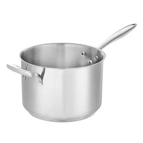 Browne 7.6 Qt. Thermalloy Stainless Steel Deep Saucepan - 5724037