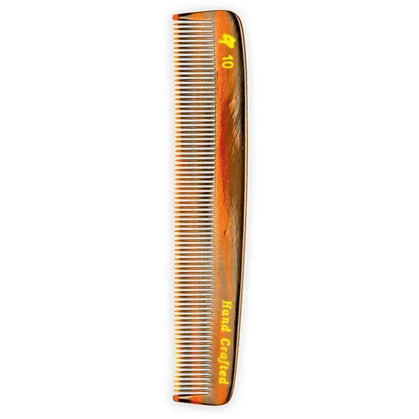 C10 Fine Tooth Tortoise Pocket Comb (7 In)