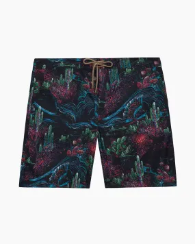 Cactus Fans - Black - Hercules Board Short