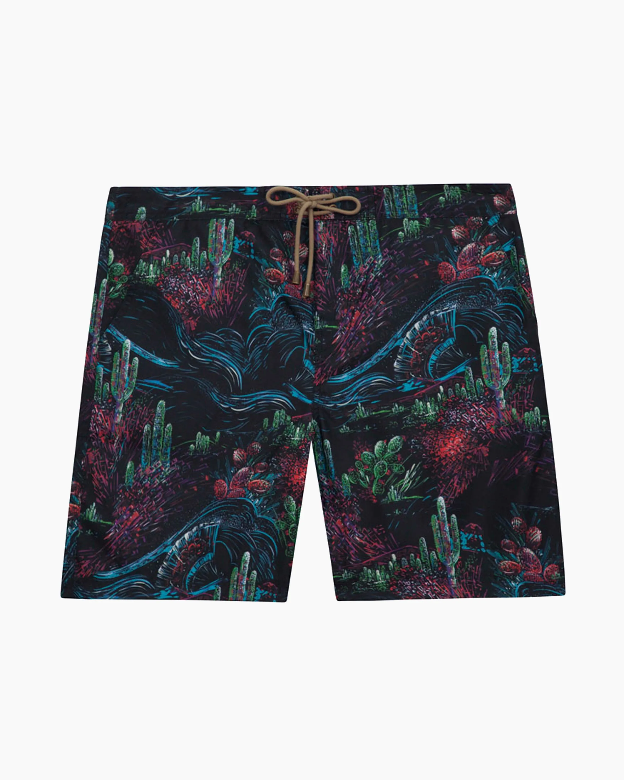 Cactus Fans - Black - Hercules Board Short