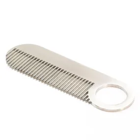 Chicago Comb Co. Model No. 2 Stainless Steel Beard and Mustache Comb