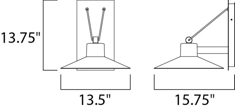 Civic Outdoor Wall Mount