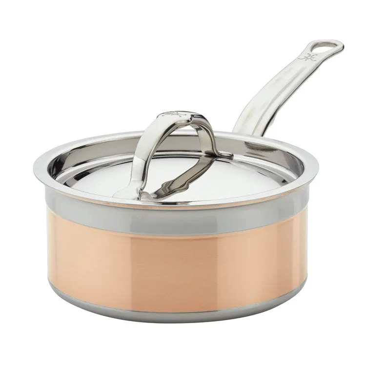 CopperBond 1.5-Quart Induction Copper Saucepan Pan