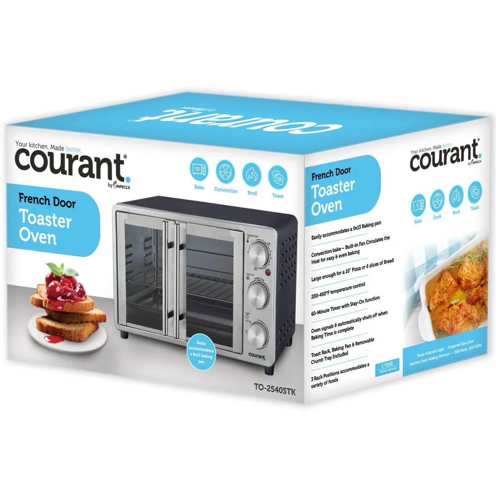 Courant Double Convection Toaster Oven 1pc