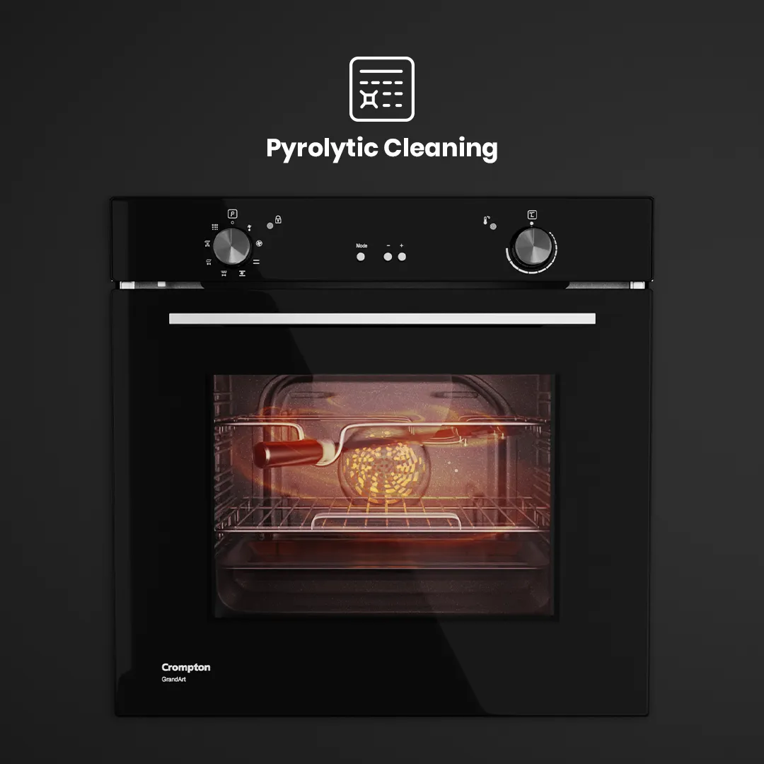 Crompton GrandArt Pyrolytic Oven 78 Ltrs