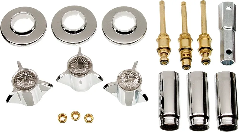 Danco 39620 Remodeling Trim Kit, Brass, Classic Chrome, For: Sayco Shower Valves :CD 1: QUANTITY: 1