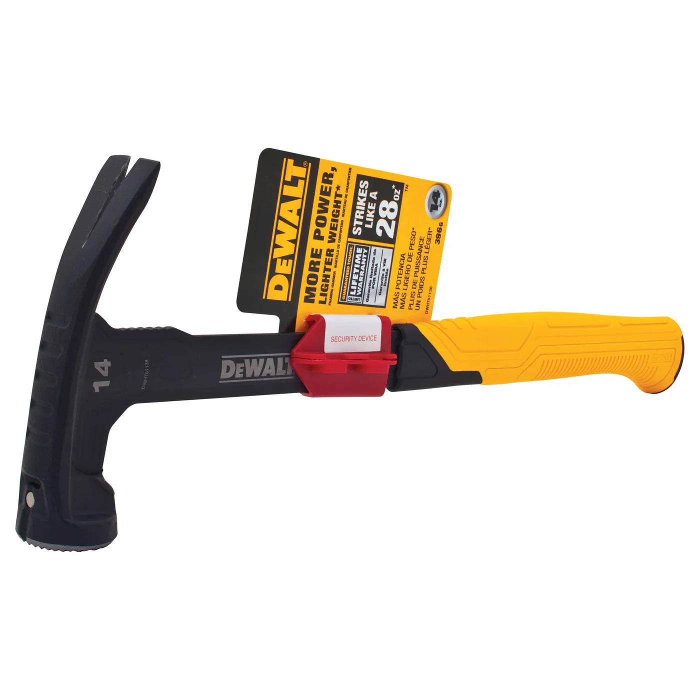 DeWalt DWHT51138X 14 oz MIG Weld Framing Hammer - CF