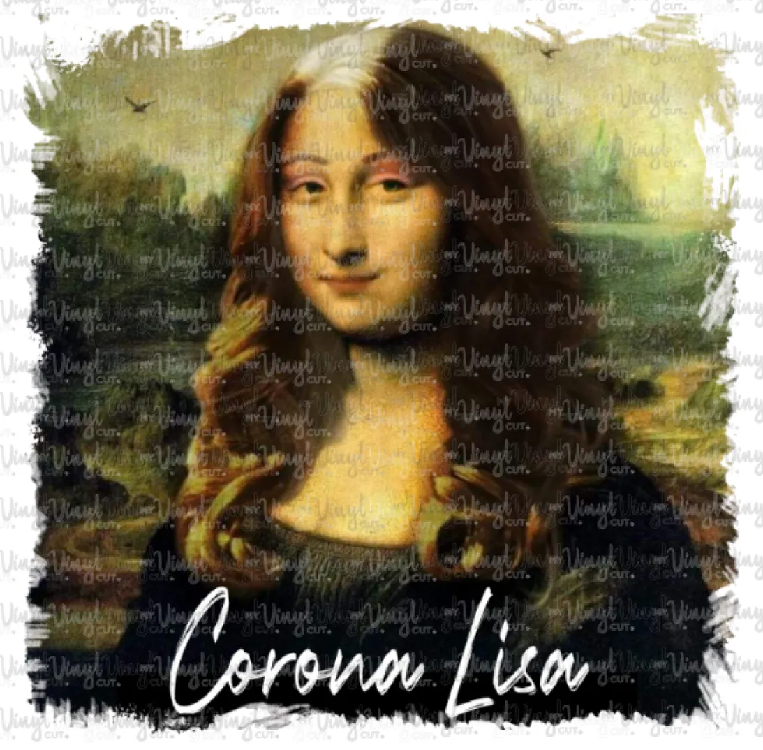 Digital Download Corona Lisa JPG PNG file