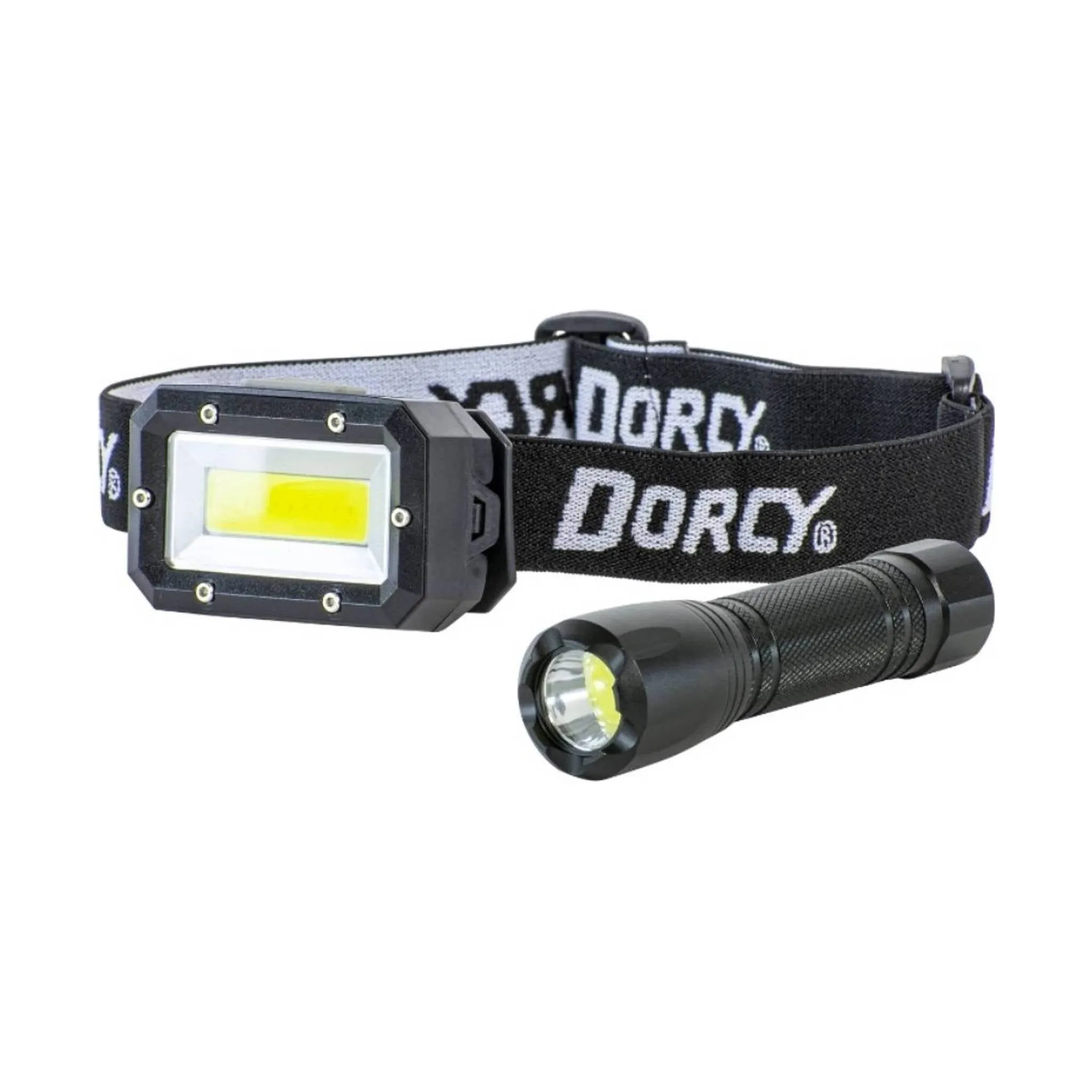 Dorcy LED Flashlight and Headlamp