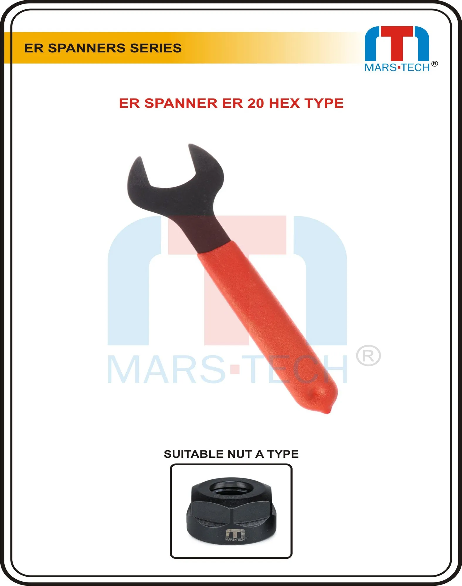 ER20 Spanner M Type A Type UM Type pack of 1