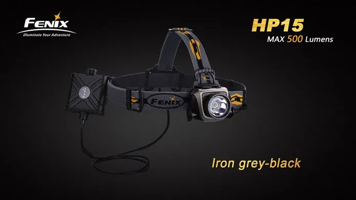 Fenix HP15 4 x AA CREE XM-L2 500 Lumen LED Headlamp